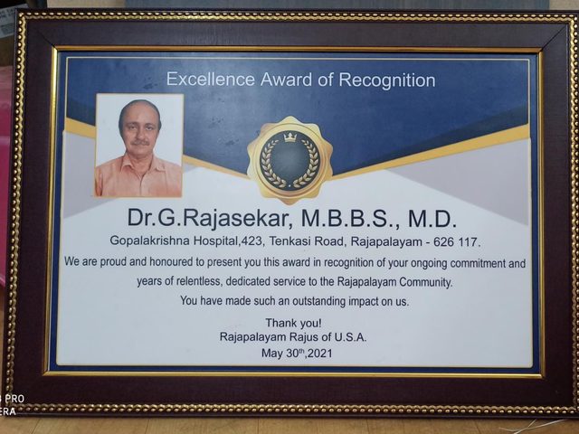 Dr Kanna award